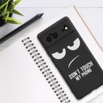 Husa pentru Google Pixel 6, Silicon, Negru, 57010.01, Kwmobile fotografia produsului View 4 S