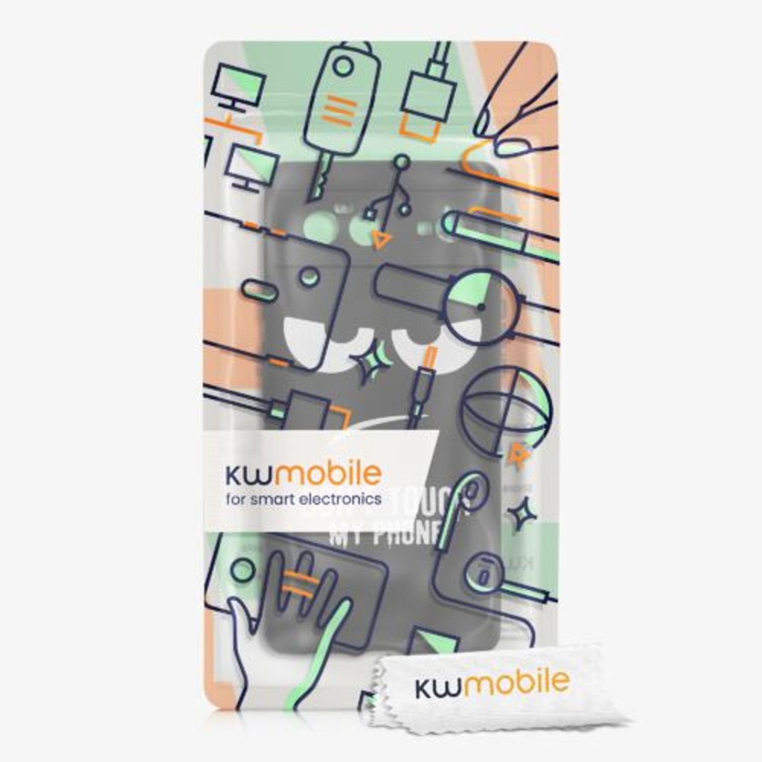 Husa pentru Google Pixel 6, Silicon, Negru, 57010.01, Kwmobile fotografia produsului View 8 L