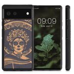 Husa pentru Google Pixel 6, Lemn, Negru, 56784.04, Kwmobile fotografia produsului View 2 S
