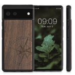 Husa pentru Google Pixel 6, Lemn, Maro, 56784.02, Kwmobile fotografia produsului View 2 S
