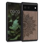 Husa pentru Google Pixel 6, Lemn, Maro, 56784.01, Kwmobile fotografia produsului