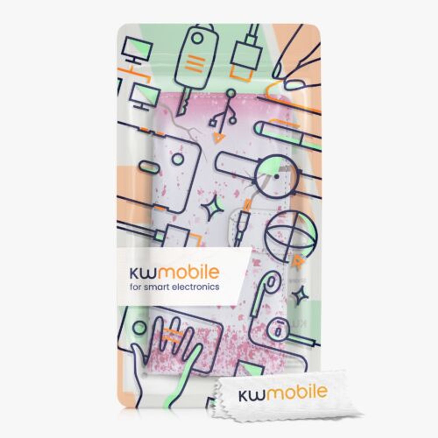 Husa pentru Google Pixel 6, Piele ecologica, Multicolor, 56706.04, Kwmobile fotografia produsului View 7 L