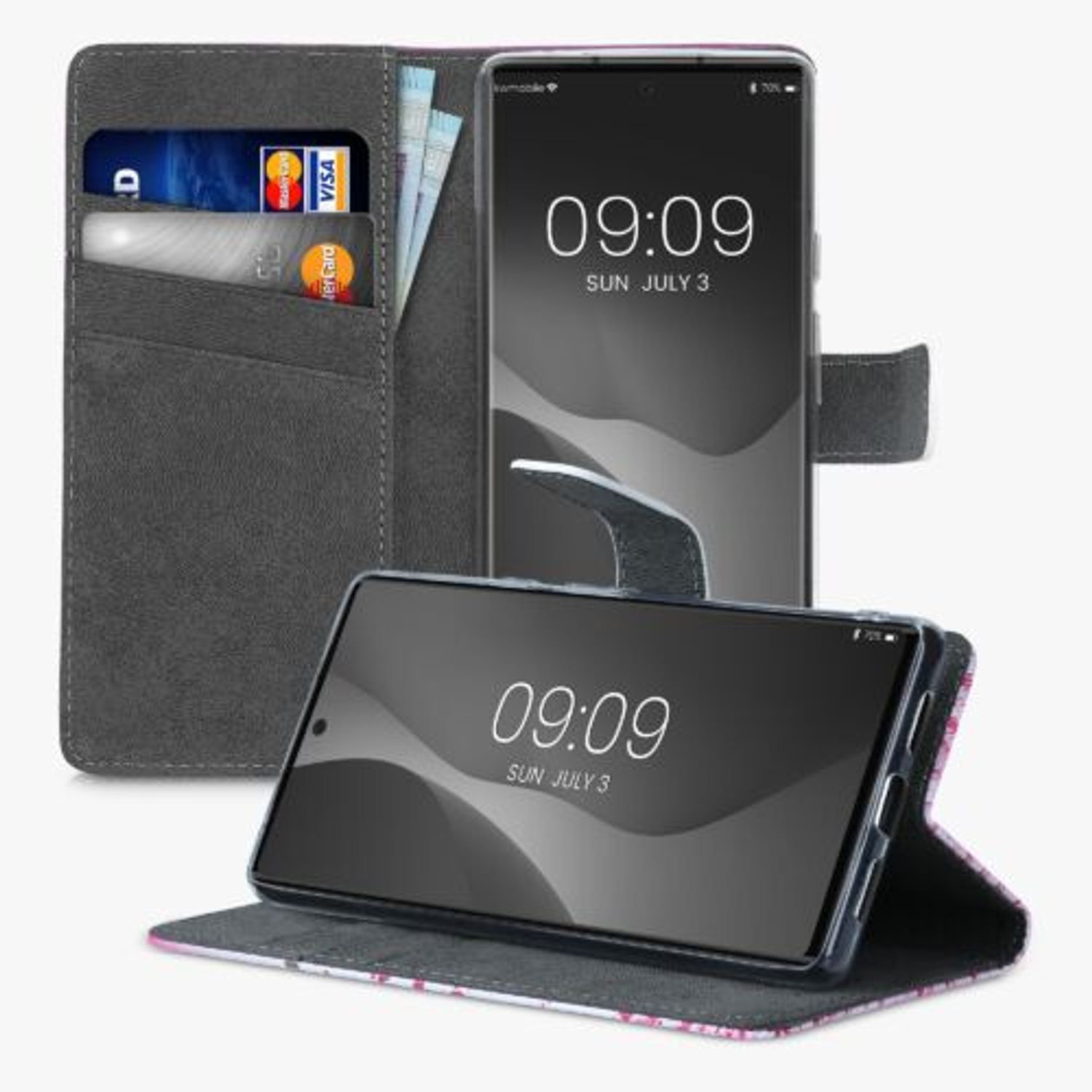 Husa pentru Google Pixel 6, Piele ecologica, Multicolor, 56706.04, Kwmobile fotografia produsului View 5 L