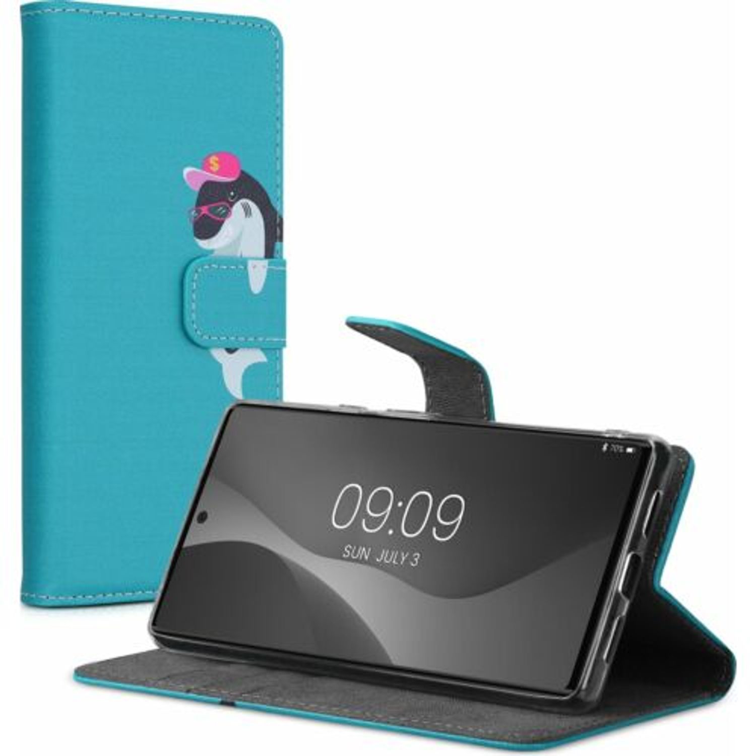 Husa pentru Google Pixel 6, Piele ecologica, Multicolor, 56706.06, Kwmobile fotografia produsului View 3 L