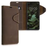 Husa pentru Google Pixel 6, Piele naturala, Maro, 55823.05, kalibri fotografia produsului