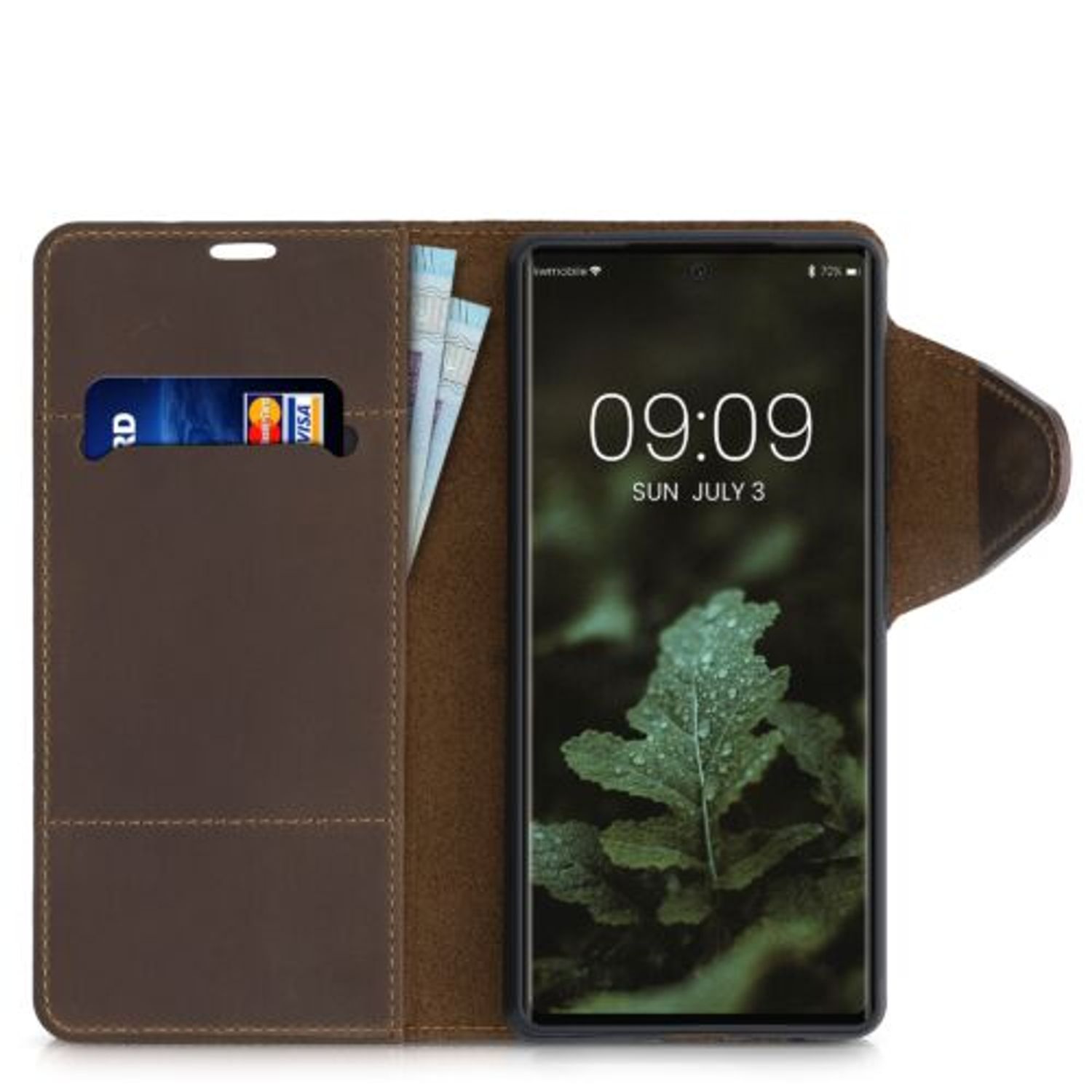 Husa pentru Google Pixel 6, Piele naturala, Maro, 55823.05, kalibri fotografia produsului View 10 L