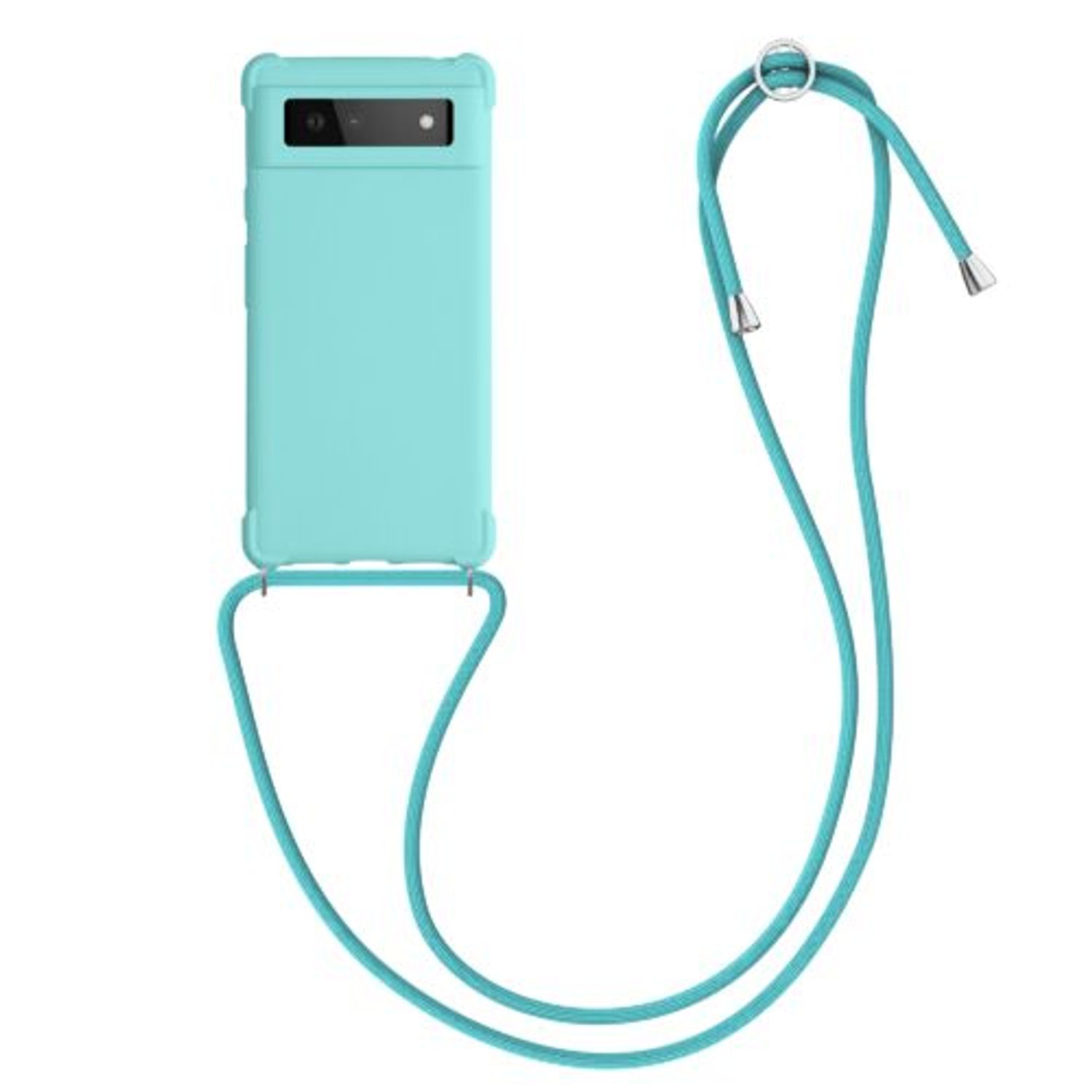 Husa pentru Google Pixel 6, Silicon, Verde, 55916.23, Kwmobile fotografia produsului