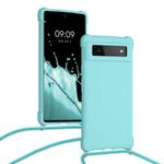 Husa pentru Google Pixel 6, Silicon, Verde, 55916.23, Kwmobile fotografia produsului View 5 S