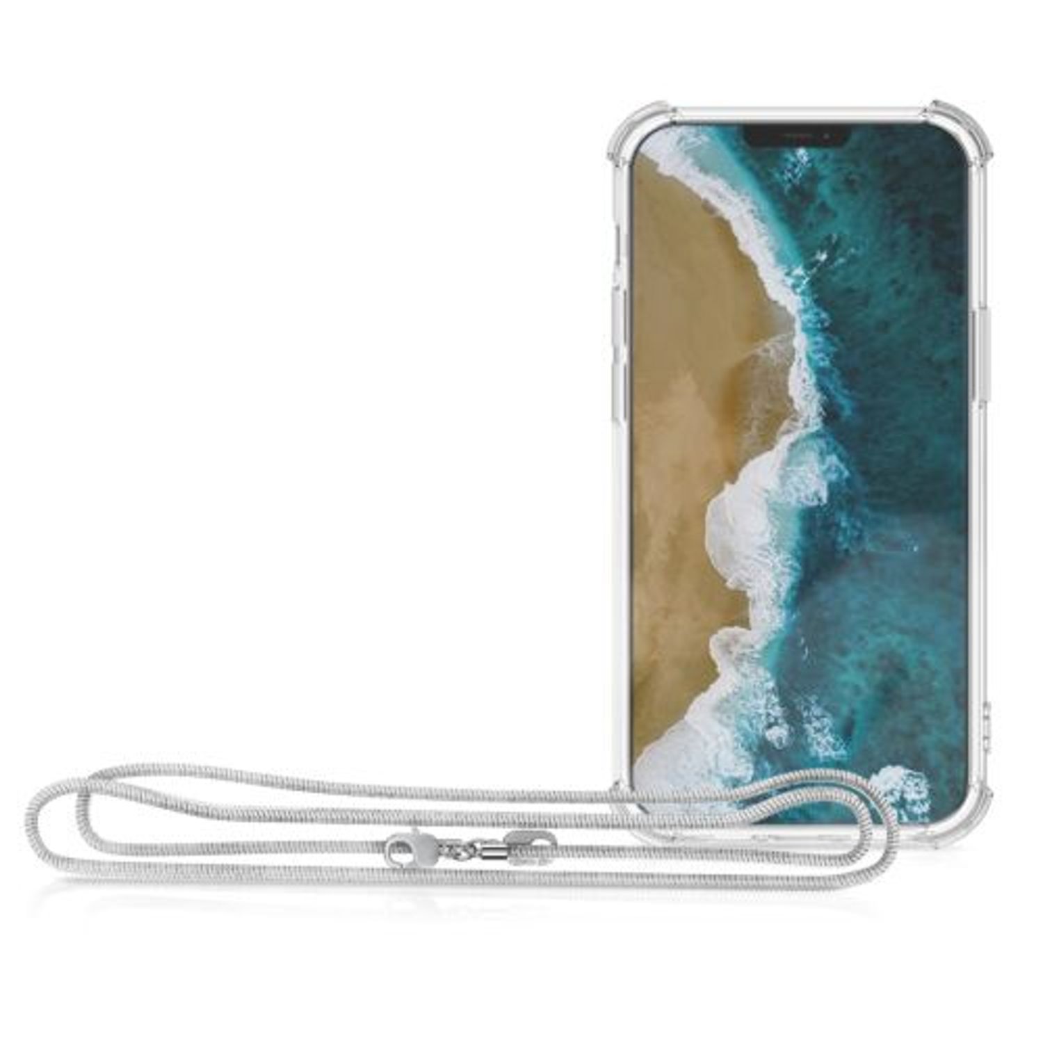 Husa pentru Apple iPhone 12/iPhone 12 Pro, Silicon, Transparent, 53888.35 fotografia produsului View 9 L