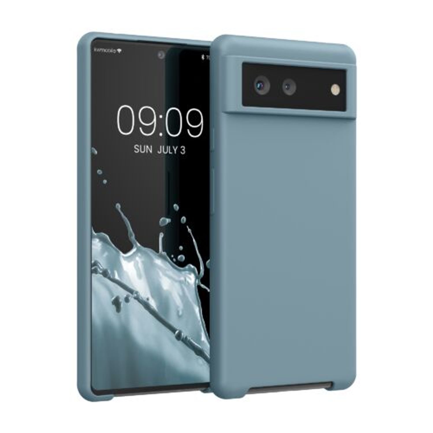 Husa pentru Google Pixel 6, Silicon, Verde, 55480.207, Kwmobile fotografia produsului