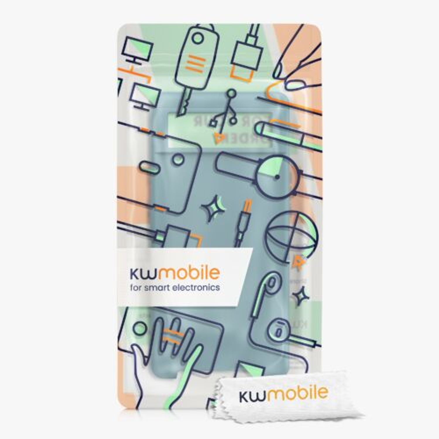 Husa pentru Google Pixel 6, Silicon, Verde, 55480.207, Kwmobile fotografia produsului View 9 L