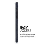 Husa pentru iPhone 12/iPhone 12 Pro, Textil, Albastru, 55752.17 fotografia produsului View 14 S