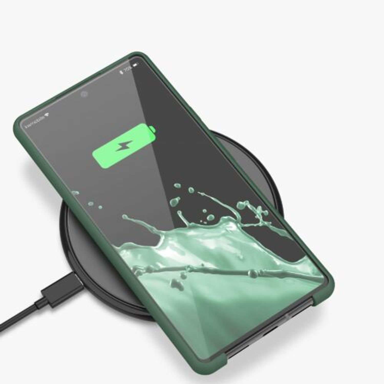 Husa pentru Google Pixel 6, Silicon, Verde, 55480.166, Kwmobile fotografia produsului View 11 L