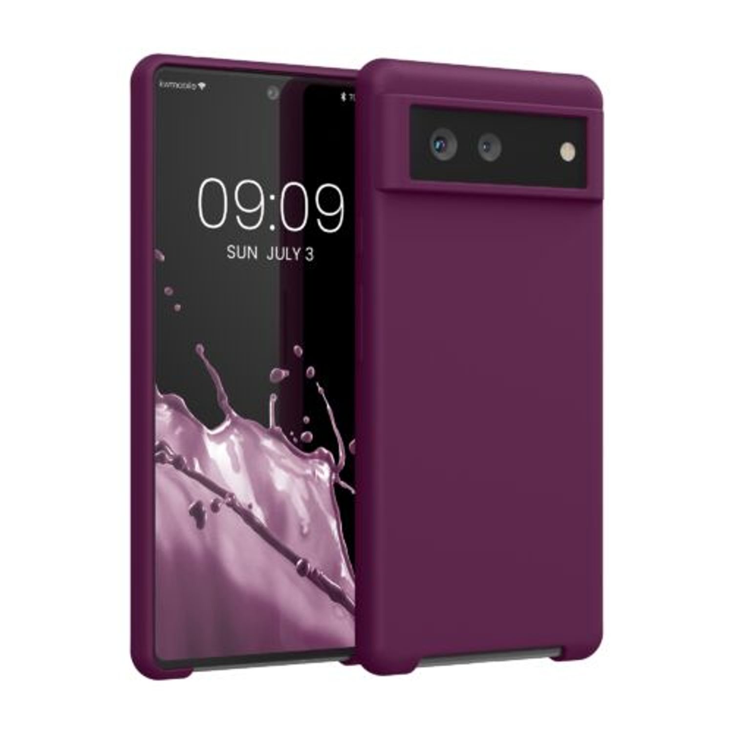 Husa pentru Google Pixel 6, Silicon, Violet, 55480.187, Kwmobile fotografia produsului
