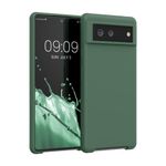 Husa pentru Google Pixel 6, Silicon, Verde, 55480.166, Kwmobile fotografia produsului