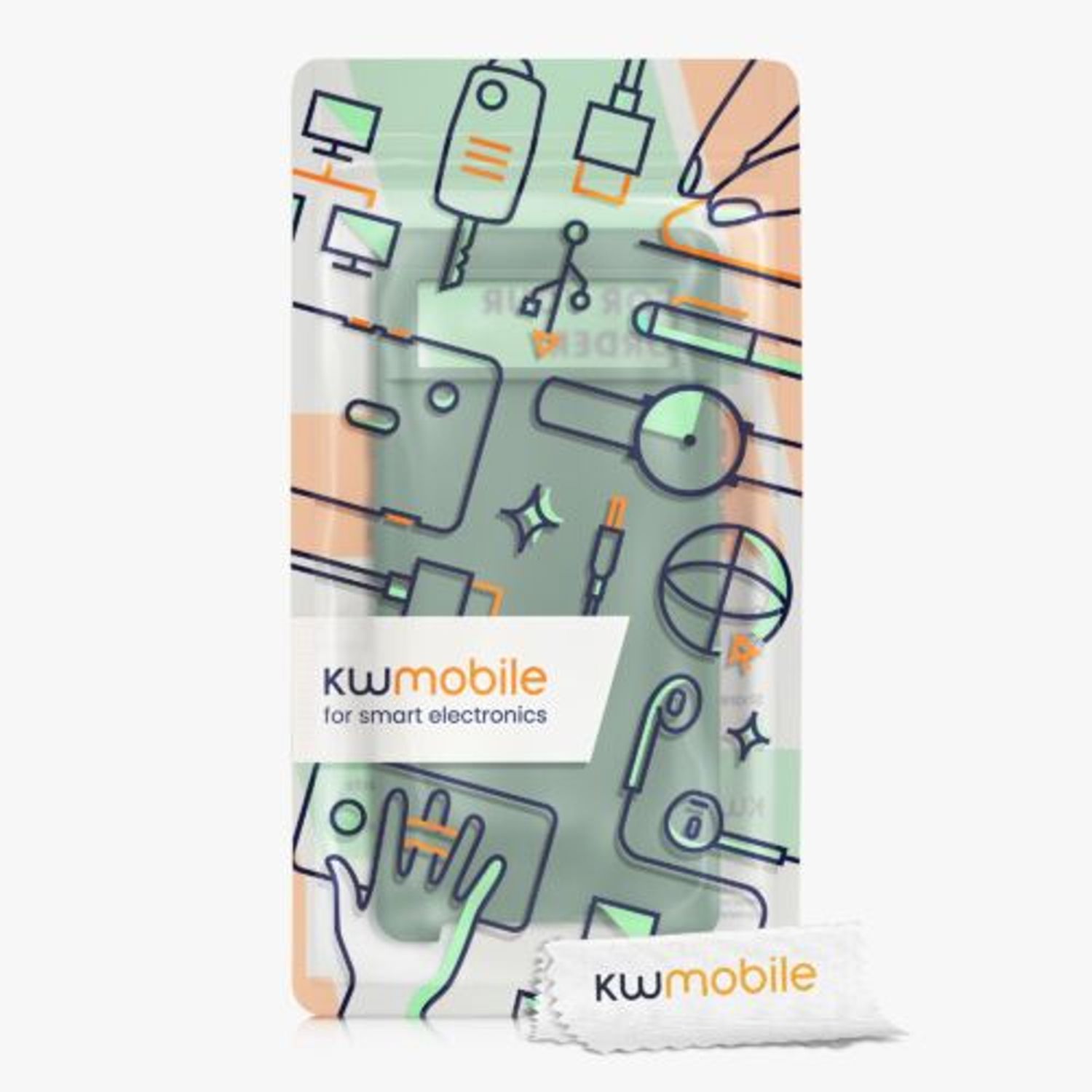 Husa pentru Google Pixel 6, Silicon, Verde, 55480.166, Kwmobile fotografia produsului View 8 L