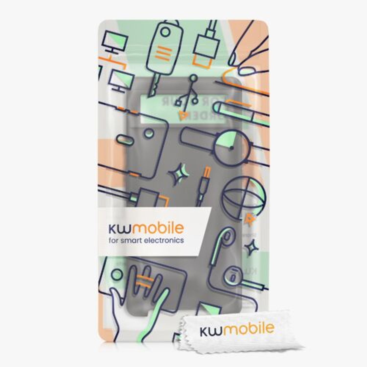 Husa pentru Google Pixel 6, Silicon, Gri, 55480.107, Kwmobile fotografia produsului
