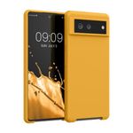 Husa pentru Google Pixel 6, Silicon, Portocaliu, 55480.217, Kwmobile fotografia produsului