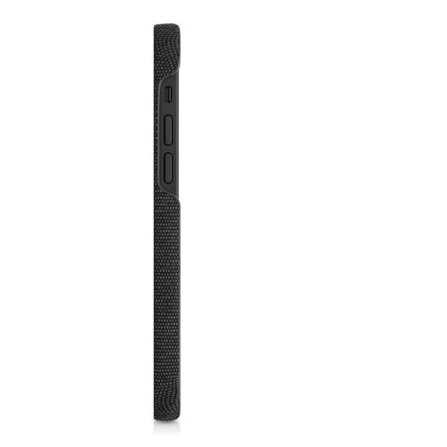 Husa pentru iPhone 12/iPhone 12 Pro, Textil, Gri, 55752.01 fotografia produsului View 8 L