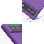 Husa pentru Google Pixel 6, Silicon, Mov, 55480.221, Kwmobile fotografia produsului View 9 S