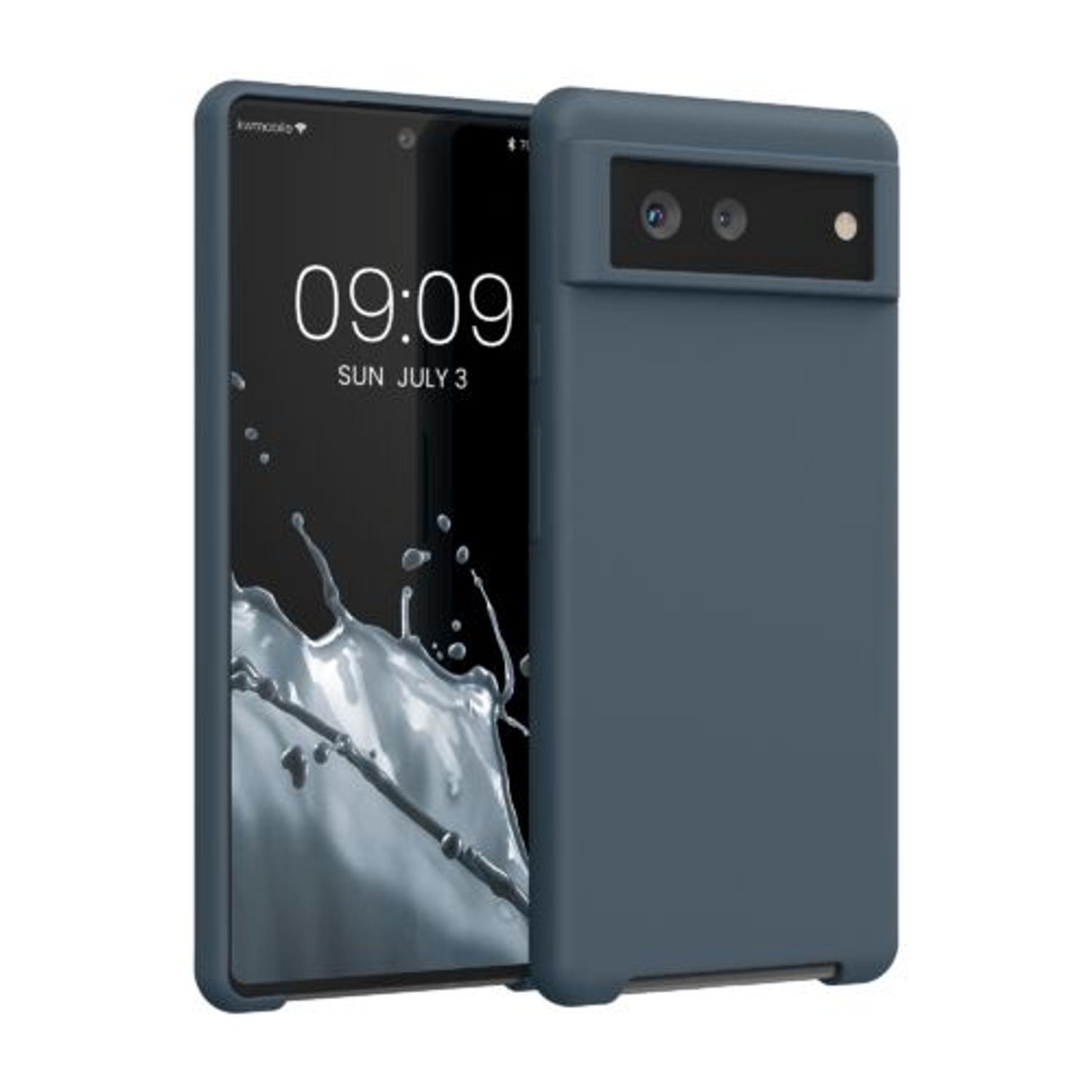 Husa pentru Google Pixel 6, Silicon, Verde, 55480.202, Kwmobile fotografia produsului