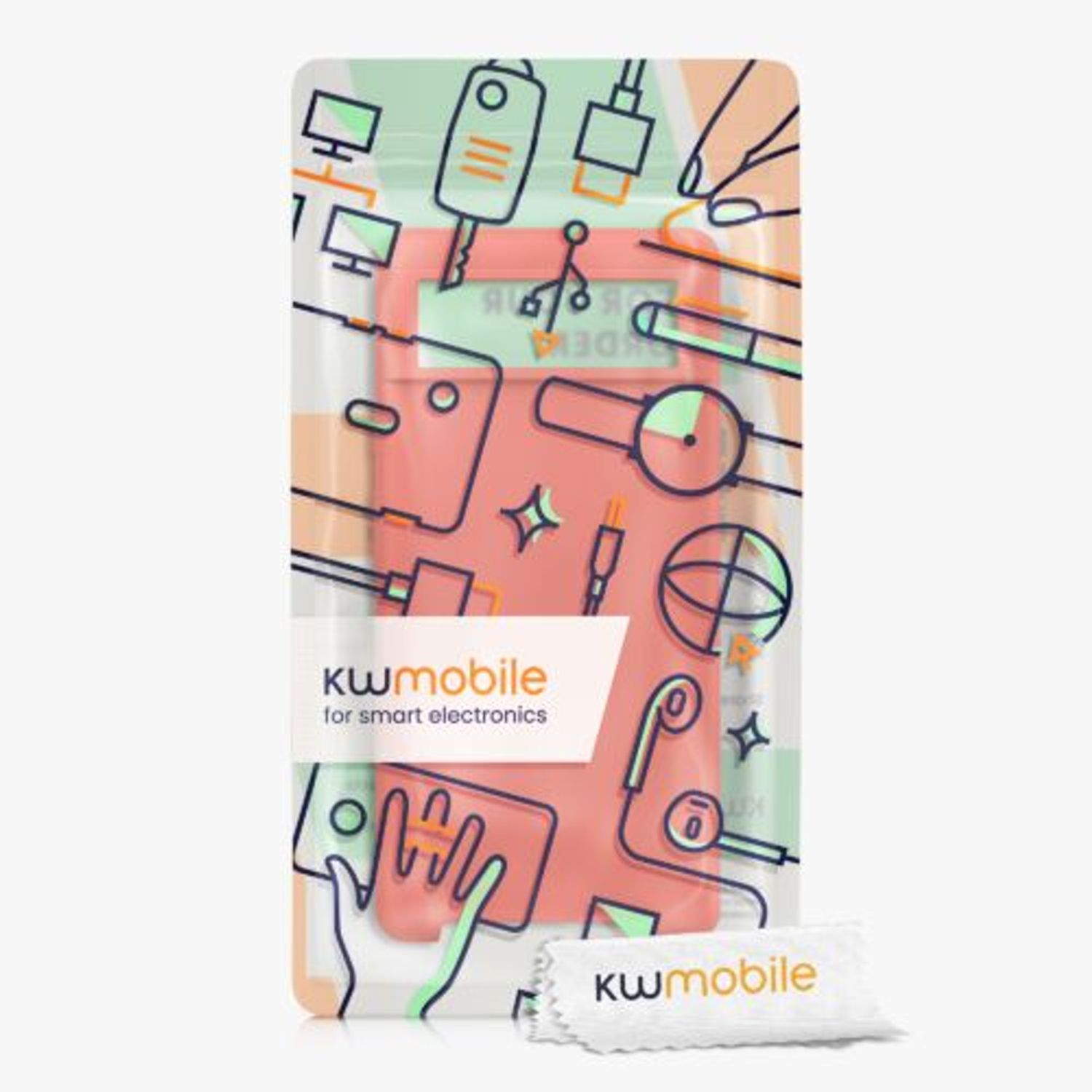 Husa pentru Google Pixel 6, Silicon, Rosu, 55480.218, Kwmobile fotografia produsului View 8 L