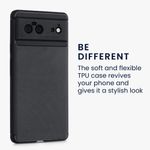 Husa pentru Google Pixel 6, Silicon, Negru, 57010.04, Kwmobile fotografia produsului View 4 S