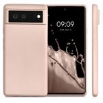 Husa pentru Google Pixel 6, Silicon, Crem, 55783.31, Kwmobile fotografia produsului View 2 S