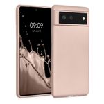 Husa pentru Google Pixel 6, Silicon, Crem, 55783.31, Kwmobile fotografia produsului