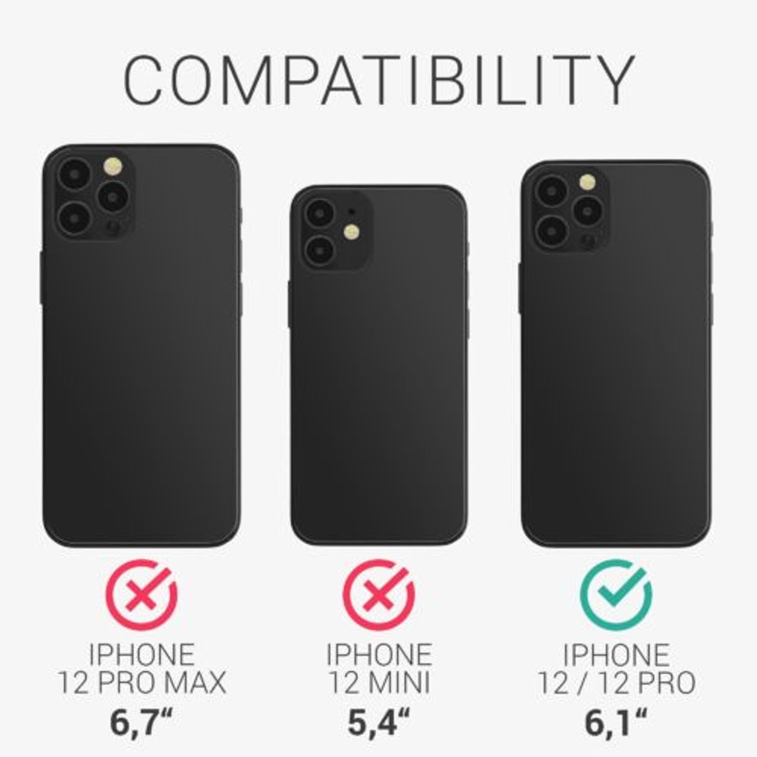 Husa pentru iPhone 12/iPhone 12 Pro, Silicon, Multicolor, 54084.04 fotografia produsului View 6 L
