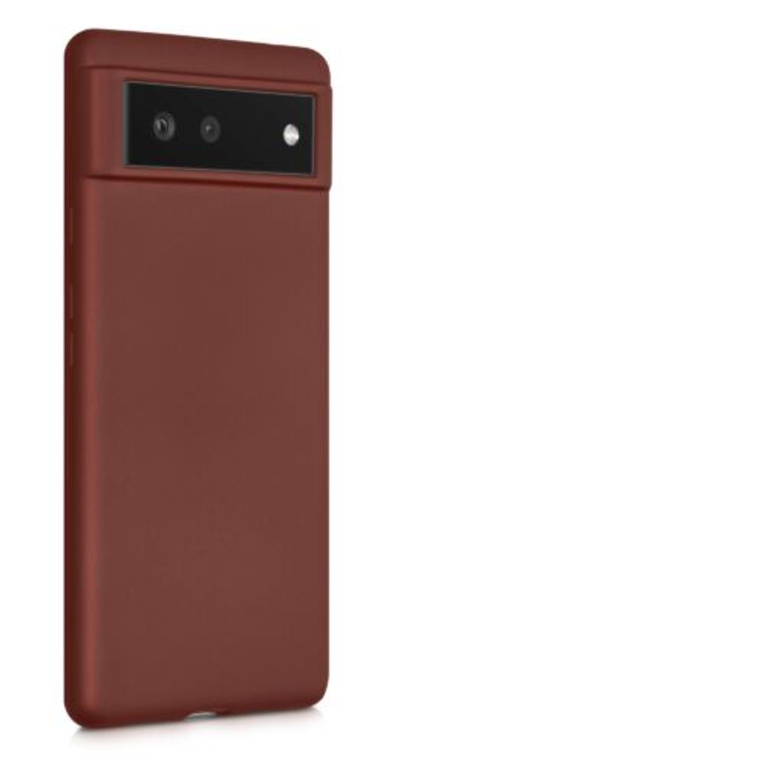 Husa pentru Google Pixel 6, Silicon, Rosu, 55783.178, Kwmobile fotografia produsului View 7 L