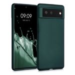 Husa pentru Google Pixel 6, Silicon, Verde, 55783.14, Kwmobile fotografia produsului