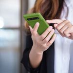 Husa pentru Google Pixel 6, Silicon, Verde, 55865.220, Kwmobile fotografia produsului View 8 S