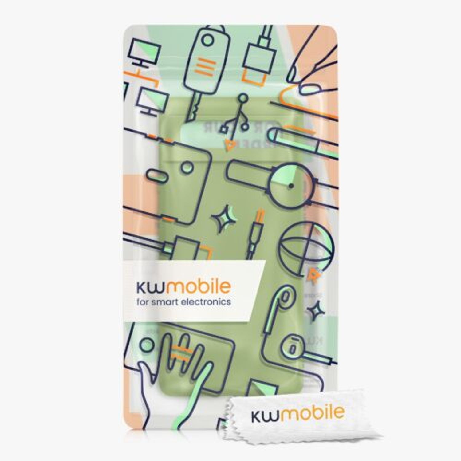Husa pentru Google Pixel 6, Silicon, Verde, 55865.220, Kwmobile fotografia produsului View 10 L