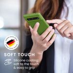 Husa pentru Google Pixel 6, Silicon, Verde, 55865.220, Kwmobile fotografia produsului View 6 S