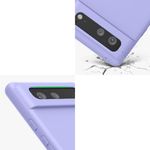 Husa pentru Google Pixel 6, Silicon, Mov, 55865.139, Kwmobile fotografia produsului View 9 S