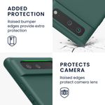 Husa pentru Google Pixel 6, Silicon, Verde, 55865.169, Kwmobile fotografia produsului View 10 S