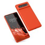 Husa pentru Google Pixel 6, Silicon, Portocaliu, 55865.218, Kwmobile fotografia produsului View 2 S