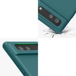 Husa pentru Google Pixel 6, Silicon, Verde, 55865.57, Kwmobile fotografia produsului View 5 S