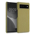 Husa pentru Google Pixel 6, Textil, Galben, 56944.06, Kwmobile fotografia produsului