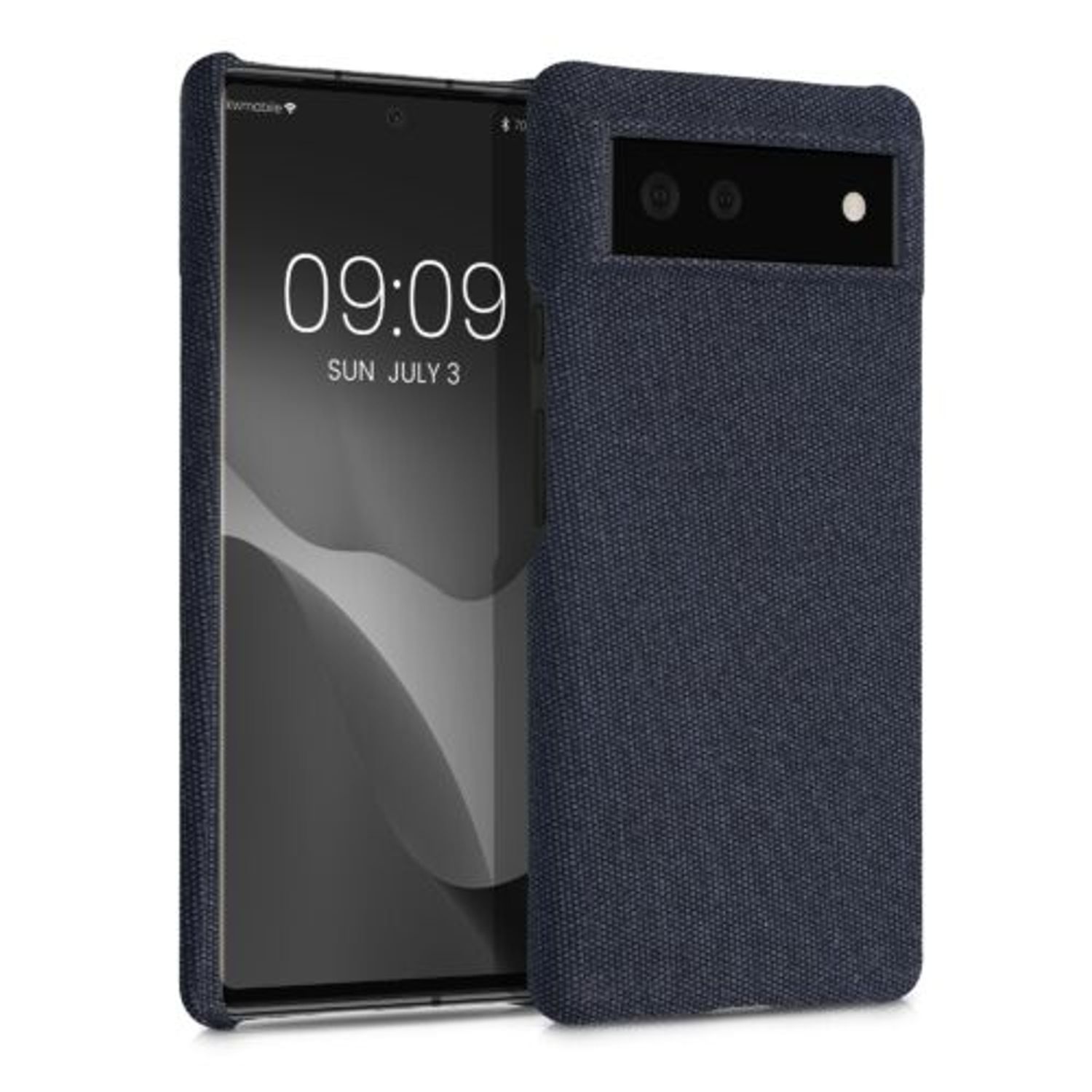 Husa pentru Google Pixel 6, Textil, Albastru, 56944.17, Kwmobile fotografia produsului