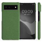 Husa pentru Google Pixel 6, Textil, Verde, 56944.07, Kwmobile fotografia produsului View 2 S