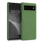 Husa pentru Google Pixel 6, Textil, Verde, 56944.07, Kwmobile fotografia produsului