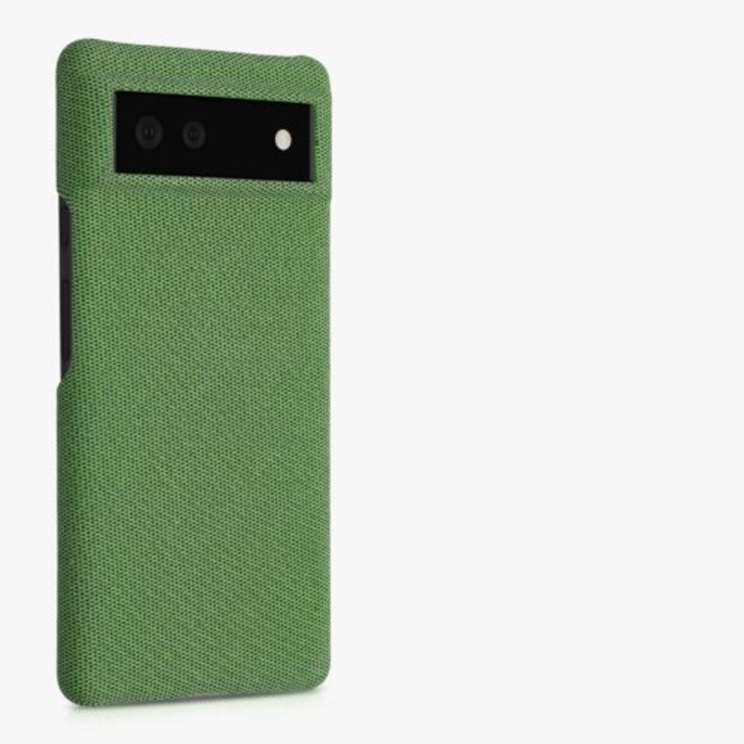 Husa pentru Google Pixel 6, Textil, Verde, 56944.07, Kwmobile fotografia produsului View 8 L