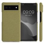 Husa pentru Google Pixel 6, Textil, Galben, 56944.06, Kwmobile fotografia produsului View 2 S
