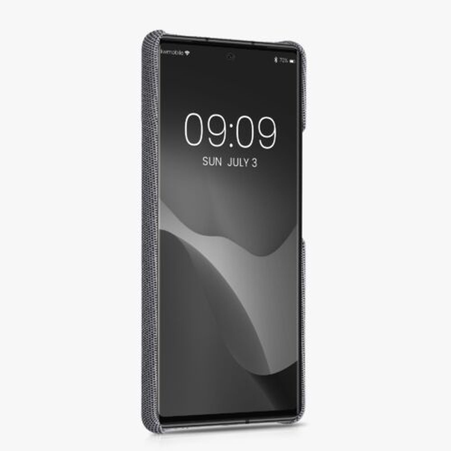 Husa pentru Google Pixel 6, Textil, Gri, 56944.25, Kwmobile fotografia produsului View 4 L