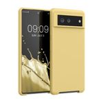 Husa pentru Google Pixel 6, Silicon, Galben, 55480.216, Kwmobile fotografia produsului
