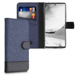 Husa pentru Google Pixel 6 Pro, Textil, Albastru, 55989.17, Kwmobile fotografia produsului