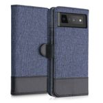 Husa pentru Google Pixel 6 Pro, Textil, Albastru, 55989.17, Kwmobile fotografia produsului View 6 S