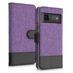 Husa pentru Google Pixel 6 Pro, Textil, Mov, 55989.38, Kwmobile fotografia produsului View 4 S